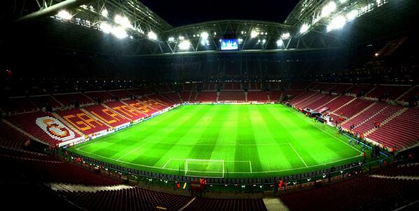 GalatasaraySK's tweet photo. Ali Sami Yen maça hazır! | Ali Sami Yen is ready for the game!  #ChampionsLeague #UCL http://t.co/AYHKv0XrSn