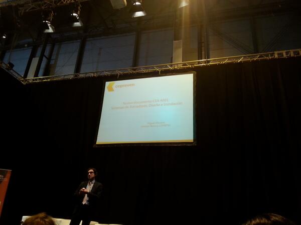 CEA 4001 sistemas de rociadores en #SICUR2014