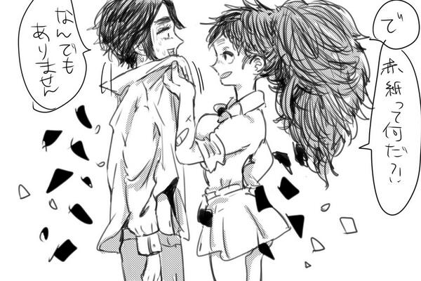 @zuzumarumba わーーー滝♂こへ♀すきですーーー!!描かせて下さい♡♡わ、わたしは尾鉢をリクエストしてもいいでしょうか、、??(*^^*)あ、あとこれ、昔描いた花男パロの滝こへです、、よろしかったら…あんまカプ要素ないですが