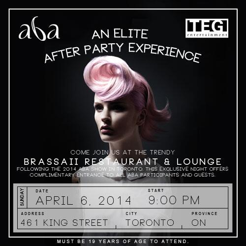 ABACanada's tweet photo. What's going on after the Toronto Show? The EXCLUSIVE after party, of course! More details: http://t.co/T8zUZN6Nea http://t.co/fepJ3uSjzB