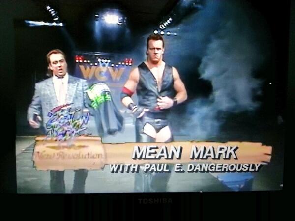 MrRuffin_'s tweet photo. @HeymanHustle and Undertaker Old Skool #WWE #WWENetwork #tbt on Wednesday http://t.co/K3m69WyUFq