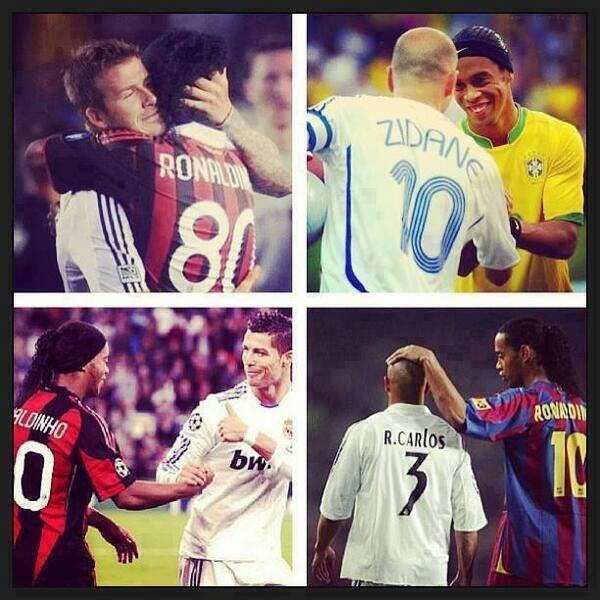 365futbolclub's tweet image. Es imposible no admirar a Ronaldinho.