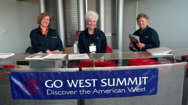 tourismpro's tweet photo. These ladies rock. Thanks! @GoWestSummit #gws14 http://t.co/cPyPPAvlVd