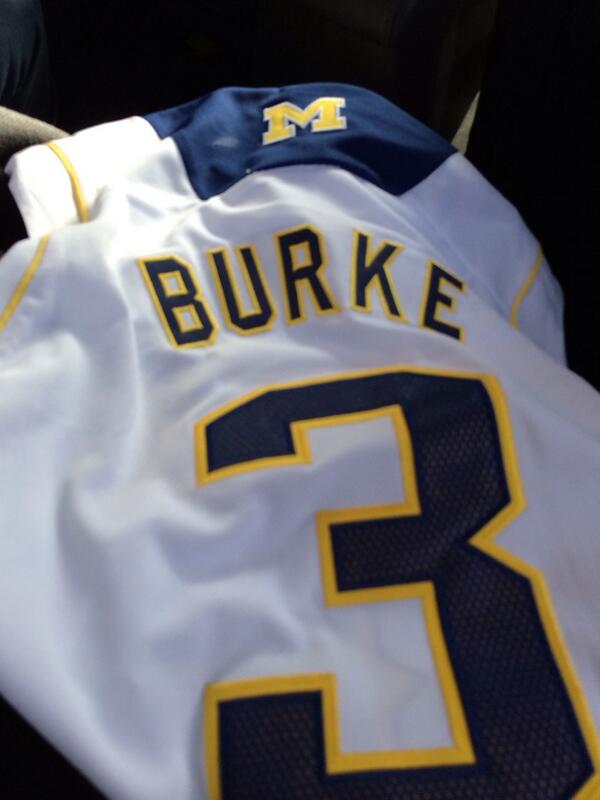 jeff_weiland1's tweet image. @Trey_Burke3 coming to see you tonight playa, Go Blue! @jsarter