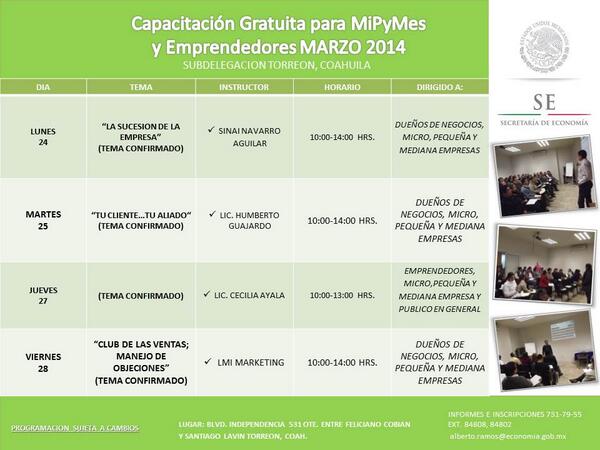 SE_Torreon's tweet image. CURSOS MES DE MARZO ¡¡¡¡¡INSCRIBETE¡¡¡¡¡