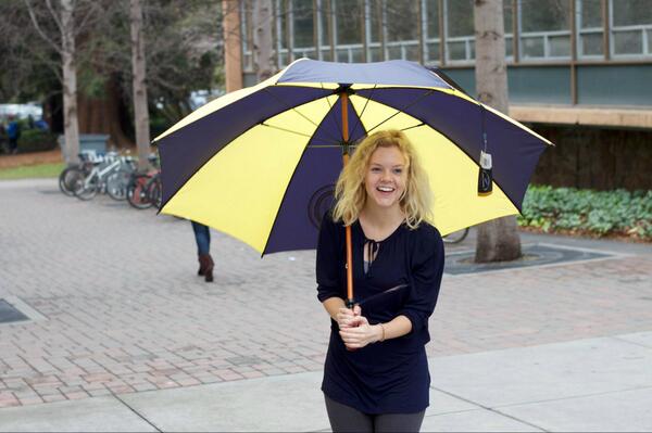 CalStudentStore's tweet photo. Rain, rain, go away! Don't get caught up in the rain this week... get your rain gear at the student store! http://t.co/iP8HoFWW7U