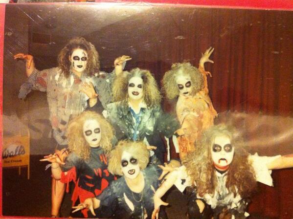tashj1981's tweet image. #throwback1996 #welshchamps #discodance #zombies