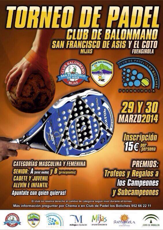 Venga animaros a echar un buen rato de padel!!!