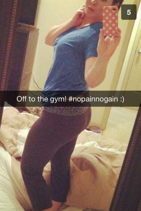 Snapchat Yoga Pants