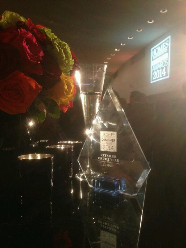 cphartbathrooms's tweet photo. We've now got our fab award for Retailer of year at #HandGDesignerAwards14. http://t.co/jPk28iTkGv