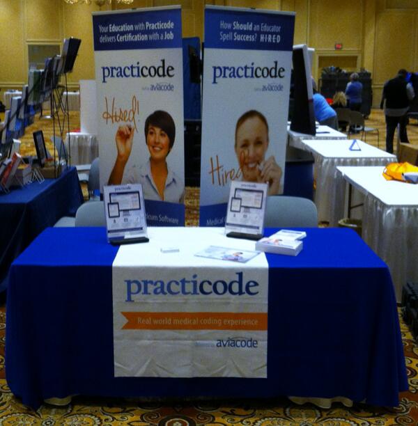 practicode's tweet image. Bob is in the house! #ABHES14. Stop by and learn more about Practicode.