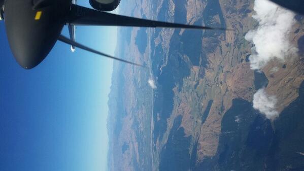 bustedblonde's tweet image. High in the sky  over #spyvalley time stills. @FlyAirNZ