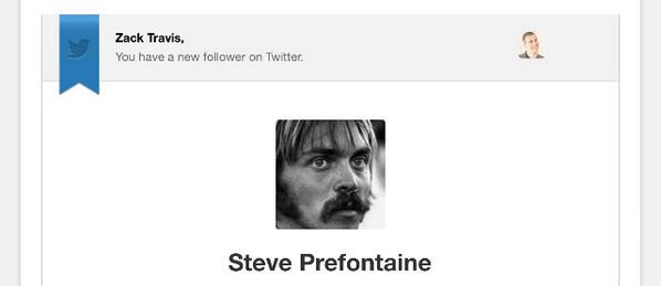 ZackTravis's tweet photo. Pre Lives! Except the real Pre wouldn't follow anyone, he would lead. #Prefontaine #GoPreGo #GoDucks http://t.co/m7sVcqm7i0