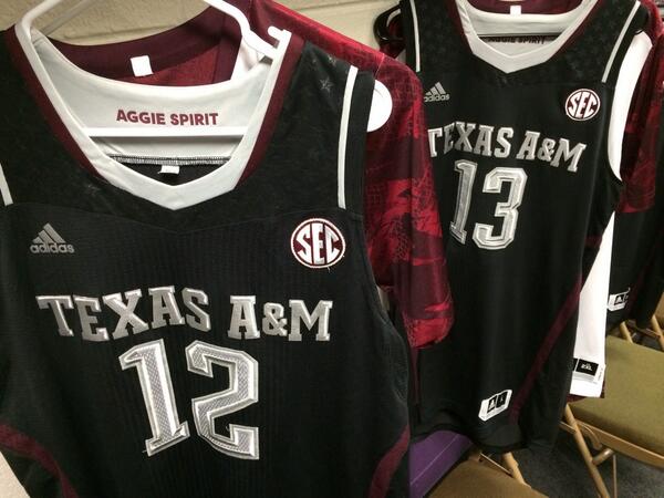 black texas a&m jersey