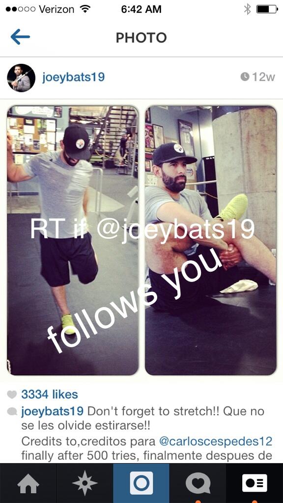 Jose Bautista tweet media