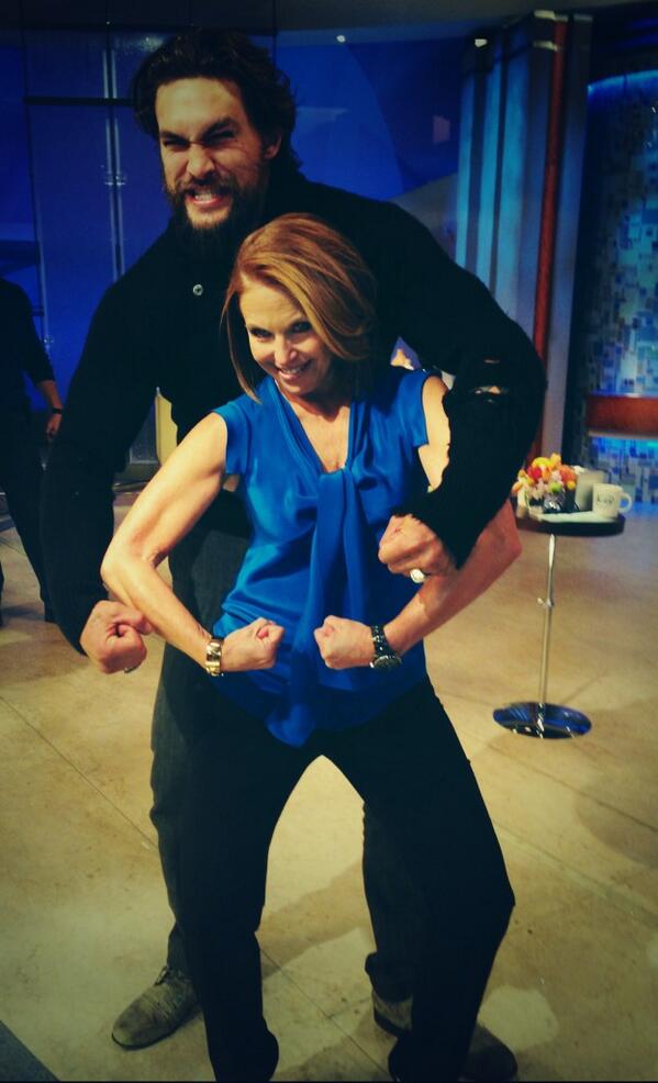 Katie Couric On Twitter Welcome To The Gun Show With Jason Momoa