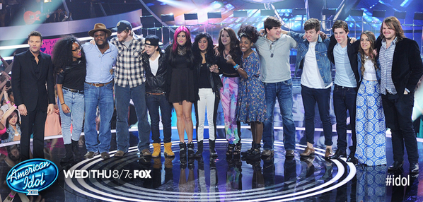 AmericanIdol's tweet image. Here. We. GO, East Coast/Central. The Top 13 sing for your votes NOW! #idol