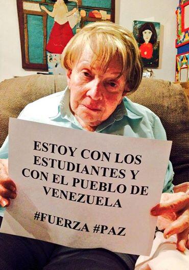 Sofia Imber apoya a los ESTUDIANTES