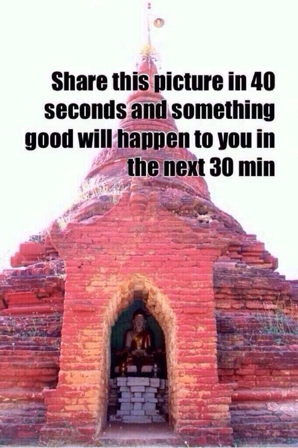 I saw this so bad luck on your ass betch