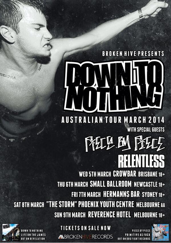 We're excited about Break The Ice, and you should be too, but don't forget we're touring @DOWNTONOTHING next week