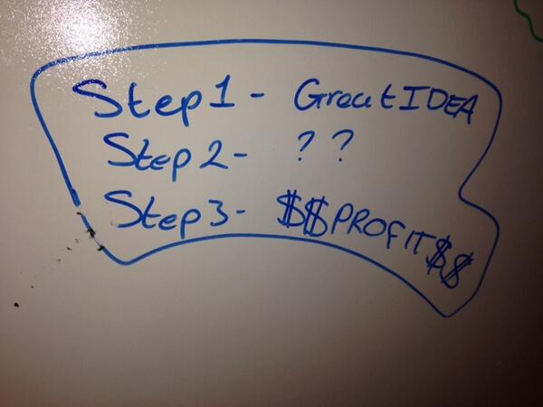 #InnoJamDub At least someone has the right Idea and Motivation - hope they get Step 3 right...