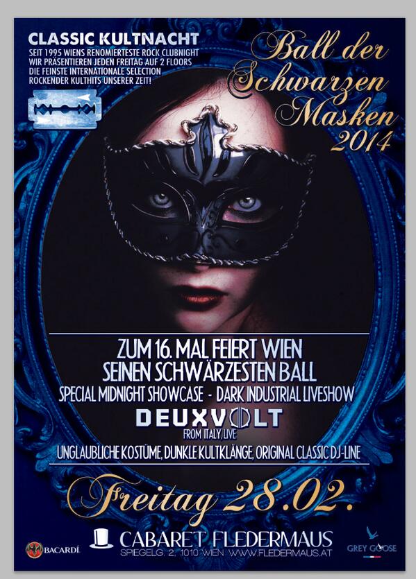 deuxvolt's tweet image. Deuxvolt live @ Cabaret Fledermaus - Wien (Austria) 28th Feb 2014
deuxvolt.com - arturia.com