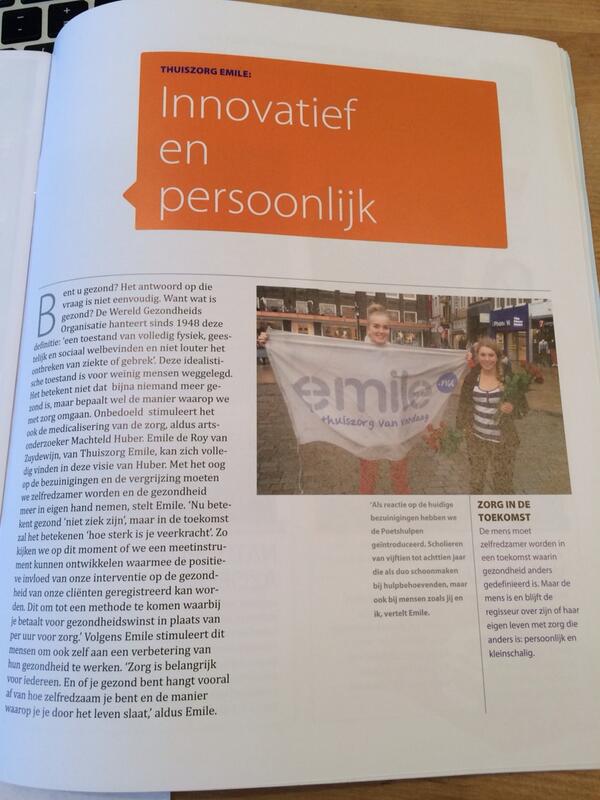 Een PoetsDuo van ons in Rabo Dichtbij Magazine!