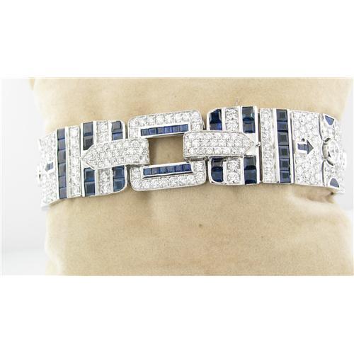 diamondringsbr's tweet photo. Beautiful Ladies Deco Style Diamond Ans square cut sapphire bracelet   http://t.co/SnroxhtYaP #Diamond #Bracelets http://t.co/vfYDRzpLG4
