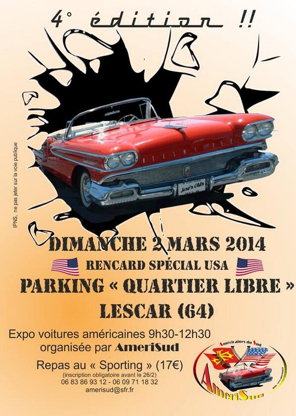 YzaGraph's tweet image. C'est dimanche à Lescar ! Venez nombreux ! ;-)
facebook.com/events/1463980…