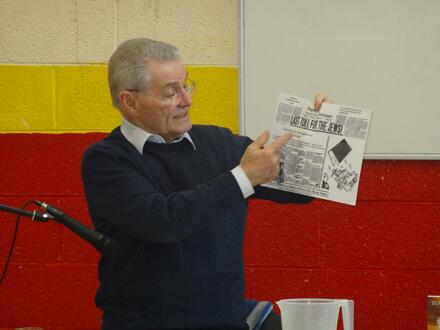 OFiaichCollege's tweet photo. One of the Last Holocaust Survivors Tells his Story to O’ Fiaich @OFiaichCollege 
http://t.co/2qWAM2bBGW http://t.co/jyhz3n9s87