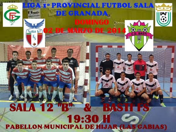 Femeninogabiacf's tweet photo. Os esperamos este domingo para apoyar a nuestros chicos de provincial sala 12!!!! @Sala12FS  -  @cdBastiFS http://t.co/jj5bdjLbHR