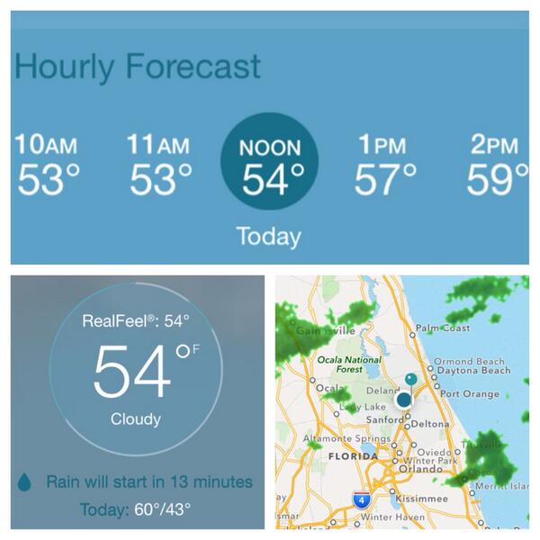 LakeHelenFL's tweet photo. #Weather for Lake Helen, FL. 02/27/14. http://t.co/08tUvaMppU