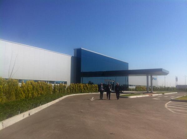 IIEAC's tweet photo. We feel honored with the invitation to the @MazdaOficial plant inauguration in Salamanca. http://t.co/ErGARRTUrW