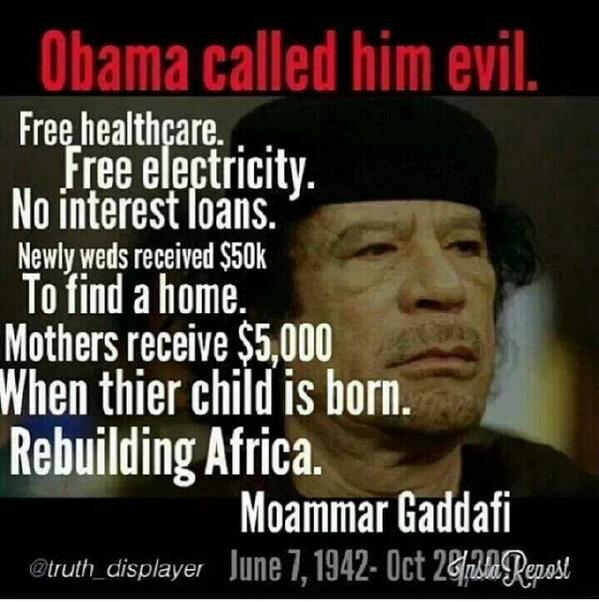 StillGaddafi tweet picture