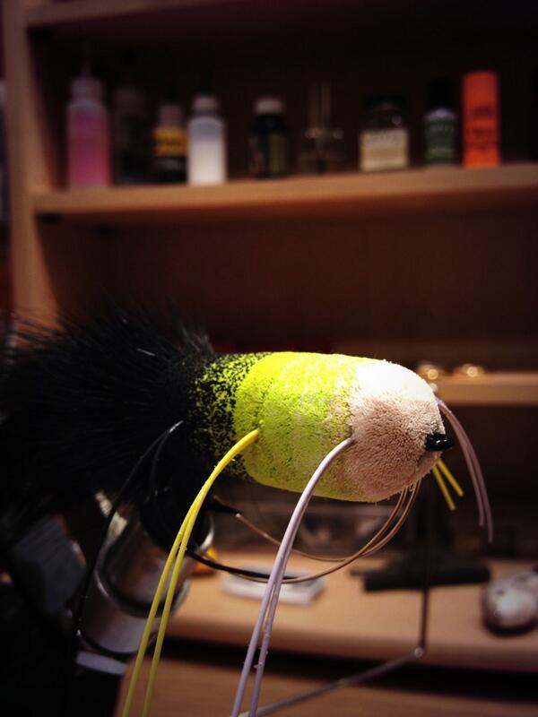 mainstreamflyco's tweet image. New deer hair type slider. Called the Popsicle. Tied on a 5/0 Daiichi hook. Stacked and packed #flytying #flyfishing