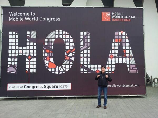 Shooting images in the Mobile World Congress Barcelona #mwc14