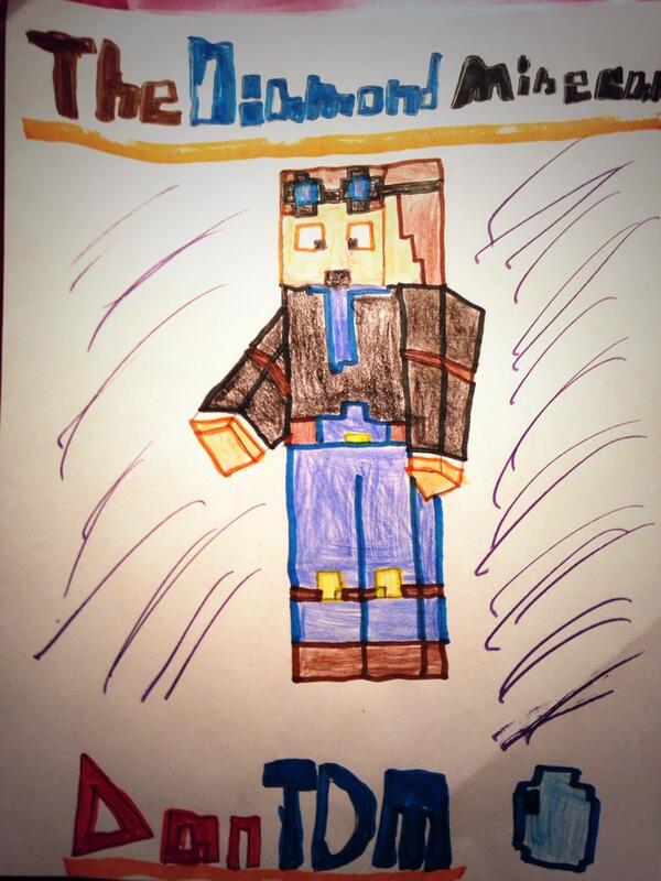 TheRedOreMiner's tweet image. #TDMart @DiamondMinecart Hope You Like It Dan!