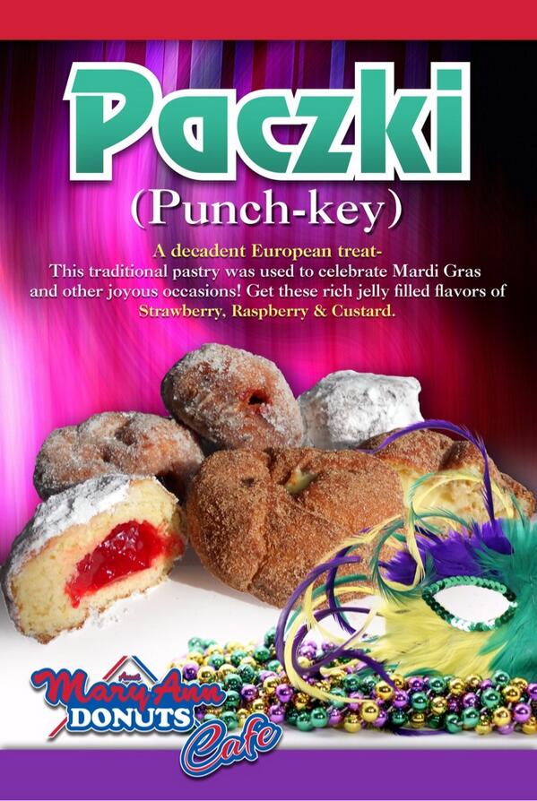 madcafe_kent's tweet photo. PACZKI's are here- limited time Retweet for your chance to win a FREE DOZEN http://t.co/8YgwTMfgFF