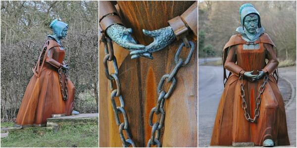 Bespoke steel structures and sculptures. Designed, created and installed in #Pendle #Lancashire by <a href="/DPStructures/">DP Structures</a>