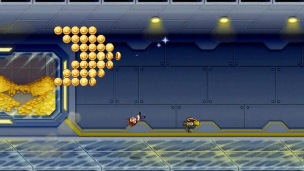 Emma23xEmma's tweet photo. I just flew 338m in a brilliant game of #JetpackJoyride on iPhone. http://t.co/uFrnpMUB9v http://t.co/W9vN0Lp3Dv
