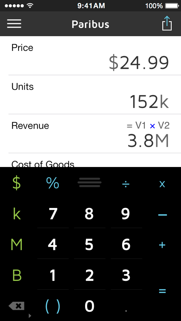 Paribus Calculator tweet media