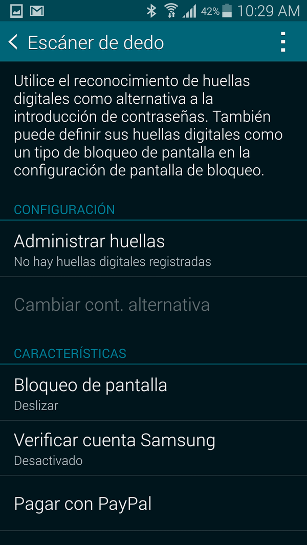 AndroidTechCam's tweet image. Escáner de dedo integrado en el S5
