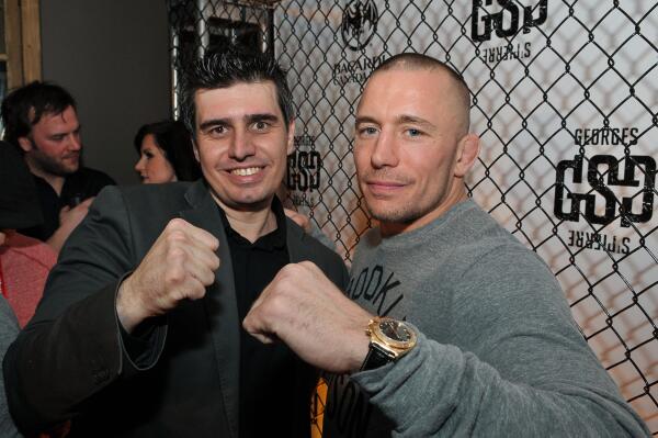 Proya's tweet photo. With @GeorgesStPierre, The One and Only Champion http://t.co/1sZks0nx7H