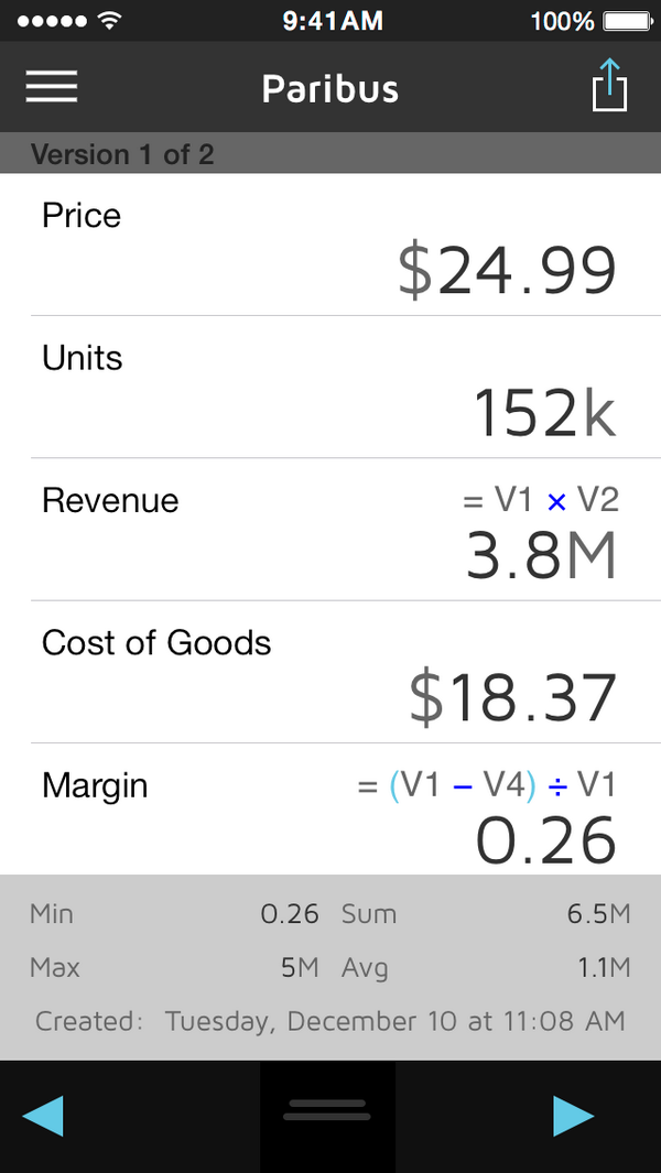 Paribus Calculator tweet media
