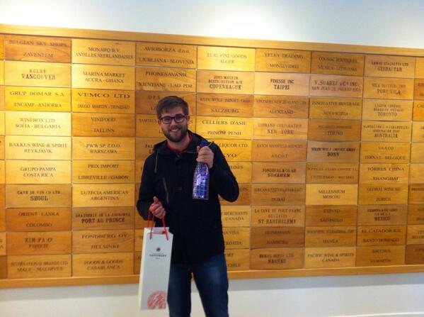 Fileti_O's tweet image. What a day visiting the cellars of @Taittinger_News with @BrightonBSchool. Even had the pleasure of meeting Mr T