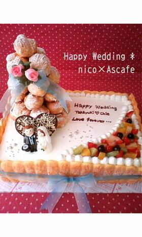 weddingcakebot's tweet photo. https://t.co/dpSviRvp1eキレイ☆でも、美味しそう・・・なウェディングケーキ♪気に入ったデザインや参考になったウェディングケーキがあったら、リツイートしてね♪♪