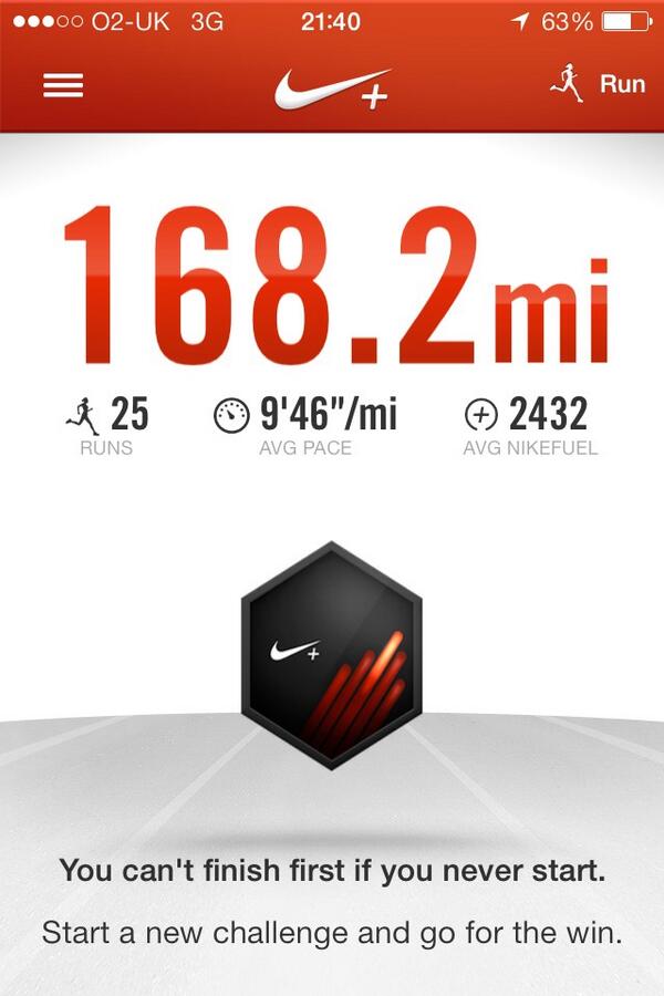 EssexBoyRunner's tweet photo. Training miles completed so far http://t.co/WqMYNjs9YO