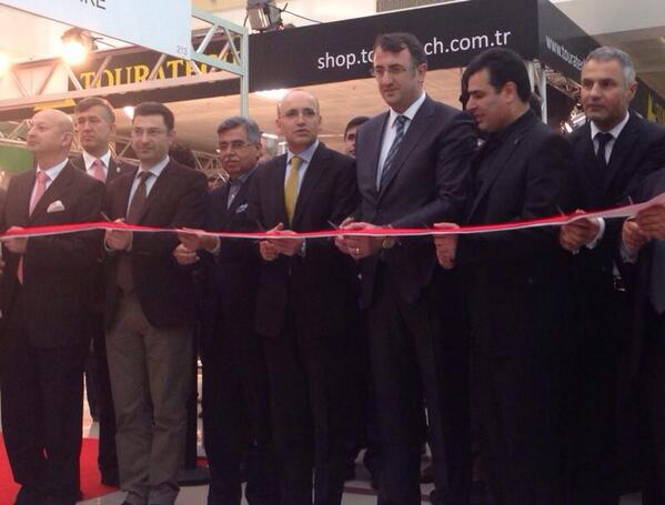 Bugün İstanbul'da Eurasia Motobike Expo 2014 Fuar'ının açılışını yaptım... Hayırlı olsun!