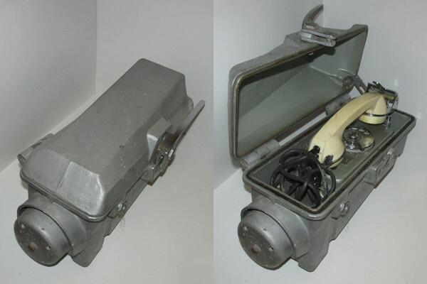 Kuģa telefons ТАС-М - pareizais eksponāts, kuru slēgt pie kādas no mūsu kuģu ATS. Pēdējais jaunums kolekcijā.