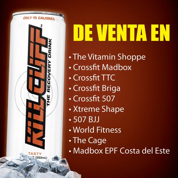 KILLCLIFFpty's tweet photo. Busca tus #KillCliff en cualquiera de estos lugares..! @CrossFitMADBOX @Crossfit507 @TopTrainingClub @brigapanama http://t.co/XqbfoqIQIC